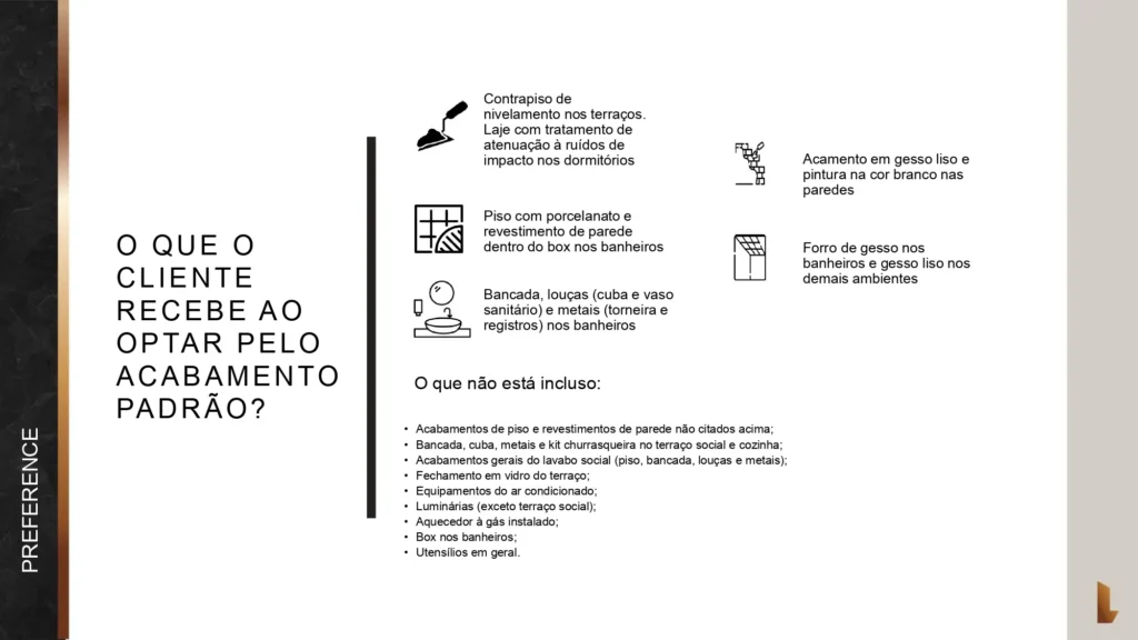 Acabamento Padrão High Line