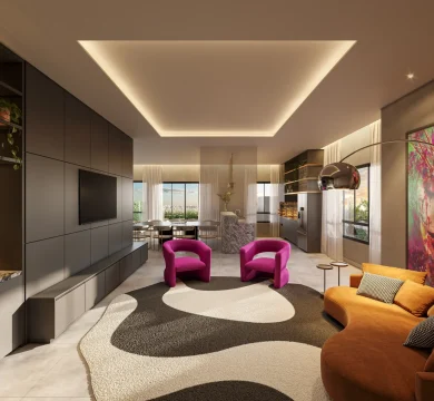 Ilustração Rooftop - Espaço Gourmet