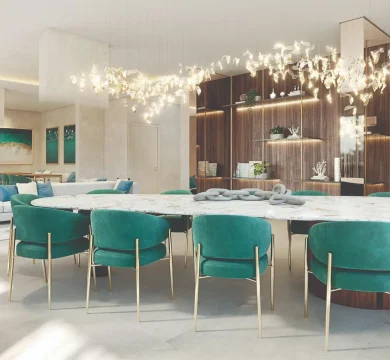 Ilustração Salão de Festas