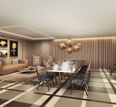 Ilustração Salão de Festas